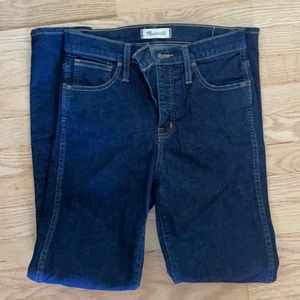 Madewell 10” sky-high skinny jeans